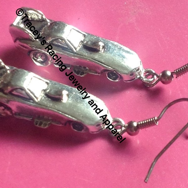 NHRA IHRA top fuel funny car earrings