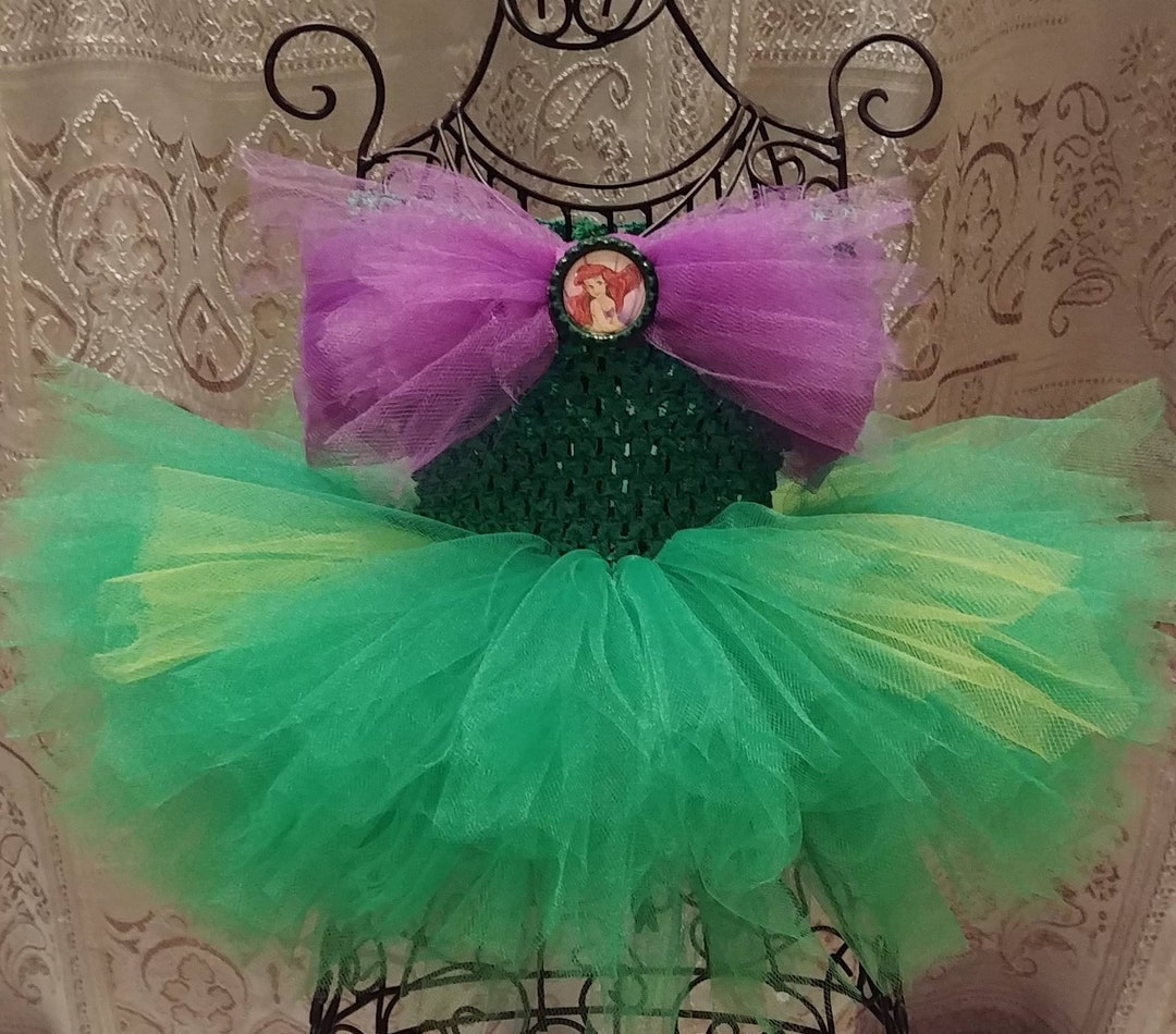 The Little Mermaid Ariel Disney Princess Tutu Dress Birthday - Etsy