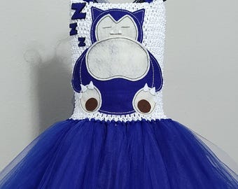 Snorlax Tutu Dress, Pokemon Costume, Birthday Party Outfit