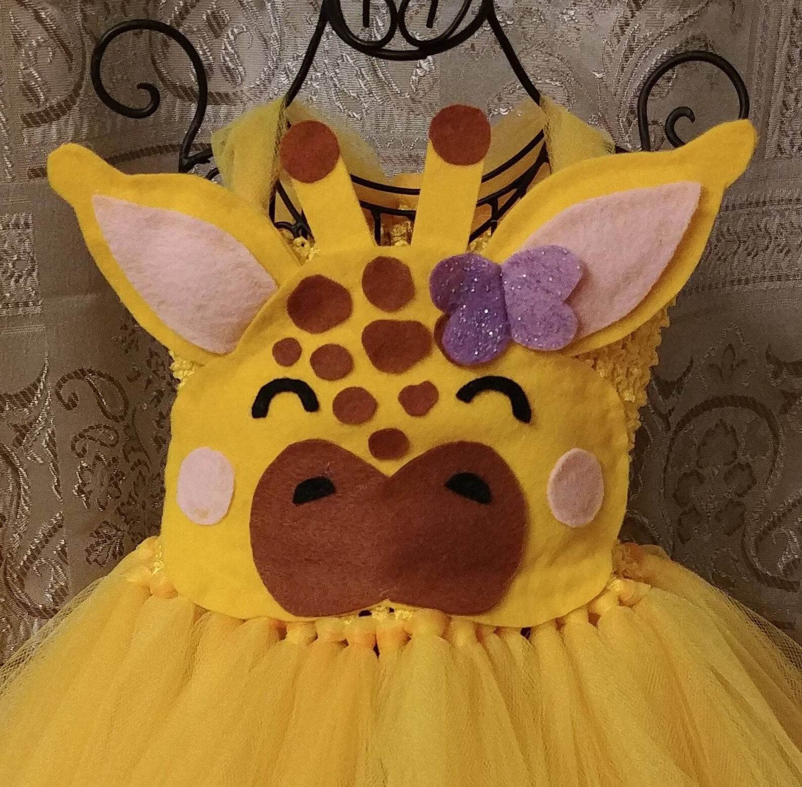 Giraffe Halloween Costume Birthday Dress Baby Toddler Girls Etsy