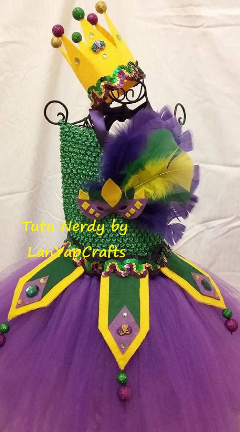 Mardi Gras Wedding Dress Sashes