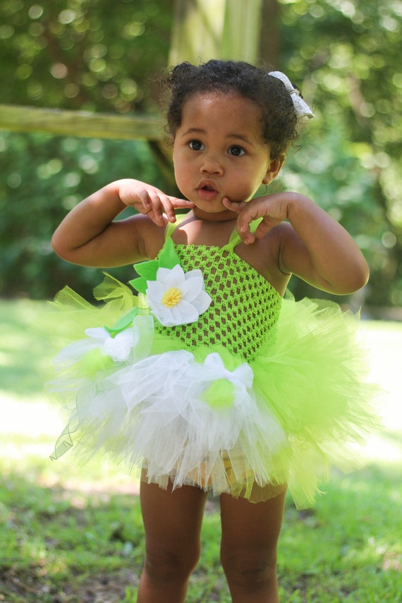 Princess Tiana Dress Princess and the Frog Costume Princess Tiana Tutu  Dress 