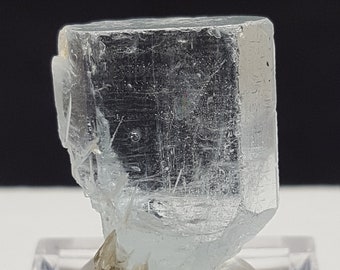 Beryl var. Aquamarine- Crystal from Shigar Valley, Pakistan- 4.9 Grams or 24.5 Carats- Terminated Tabular Crystal- #15