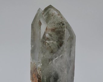 Massive Starbrary Garden Quartz, Mina Zeca De Souza, Serra Do Cabral Brazil- Etchings, Twin Termination- 22.5 cm Long- Partial Polish- ST1