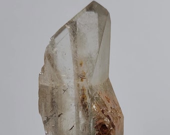 Shaman Quartz, Mina Zeca De Souza, Serra Do Cabral Brazil- Chlorite, Lodalite, Unique 'Bent' Habit - 9.9 cm Long- Unpolished- ST25