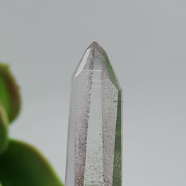 Starbrary Quartz Crystal 7.3 cm Long- Corinto, Brazil- Finely Etched, Almost Frosty Luster, Keys, 'Sirius Crystal'- EA22