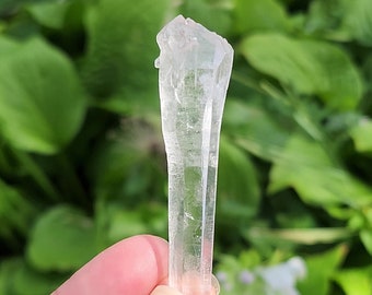 Double Terminated Laser 2.9 inch or 7.4 cm Long- Diamantina Brazil- Cuneiform, Tapered, Self Healed, ET, 'Wizard Crystal'- DL9