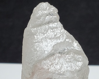 Dissolution Quartz 2.7 inch or 6.8 cm Long- Serra Do Cabral, Brazil- Trigonic, Frosty Luster, Fully Corroded, 'Ice Quartz'- HD50
