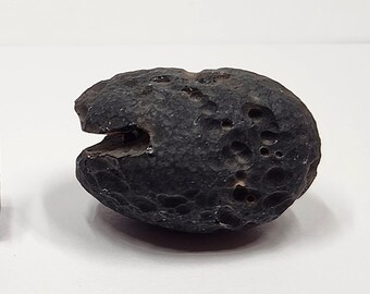 Saffordite 'Cintamani': 18.1 Grams, Safford Arizona USA- Deep Worm Groove, Weathered, Dark Translucent- GP11