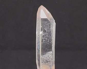 Starbrary Quartz Crystal 2.9in or 7.4cm Long- Corinto, Brazil- World Class Optical Clarity, Gorgeous Codes and Records- EH1
