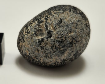 Saffordite 20.4 Grams- "Cintamani Stone" Safford Arizona USA- Mineralized, Irregular Sphere, Ancient Worn Chip- Translucent- AD6
