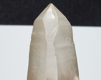 Lemurian Quartz Crystal from the Serra Do Cabral Mountains of Brazil- 7.3 cm Long- Lemurian Seed Crystal, Partial Polished, Empathic - N12