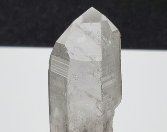 Lemurian Quartz Crystal from the Serra Do Cabral Mountains of Brazil- 7.3 cm Long- Empathic Warrior, Partial Polished, Key Portal- N18