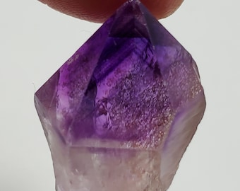 8.4 Grams Beautiful Natural Amethyst Crystal- Tata Province, Morocco- Small Natural Point- Raw Gemstone, Raw Amethyst, Unpolished - AM 6