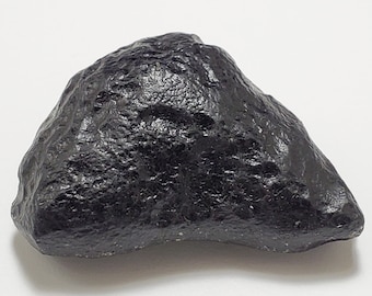 Tektite from Thailand- 33.8 Grams- Thailandite, Indochinite- Slightly Weathered Texture, Great Feel, Comfort Palm Stone- TW11