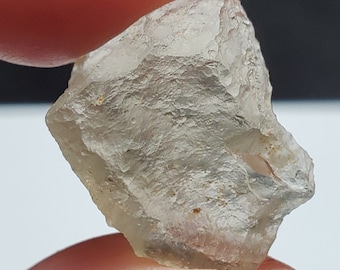 Libyan Desert Glass Impactite, Tektite 3.4 Grams- Highly Textured, Rough Bubbled Texture, Unique- J10