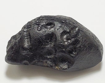 Tektite from Thailand- 39.8 Grams- Thailandite, Indochinite- Gorgeous Texture, Unique Shape- TW22