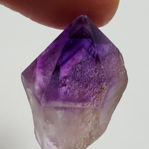 8.4 Grams Beautiful Natural Amethyst Crystal- Tata Province, Morocco- Small Natural Point- Raw Gemstone, Raw Amethyst, Unpolished - AM 6
