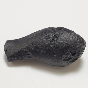 Tektite from Thailand- 32 Grams- Thailandite, Indochinite- Drop Shape, Ancient Weathered Chip- TW10