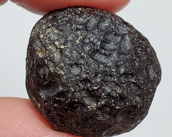Colombianite from the Cauca River, Colombia- 17.9 Grams- Ball Shape, Banded, Translucent and Highly Texture- A14