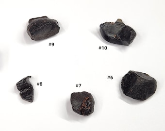 Choose One Australite Tektite from South Australia- Australasian Impact- Rare, Unique Shapes, Some Partial Translucent- (#6-10)