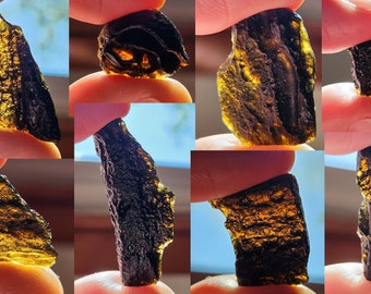 Choose One Tektite from The China- Australasian Impact Event- Awesome Translucent to Opaque Selection, 'Space Glass'- (A1-A20)