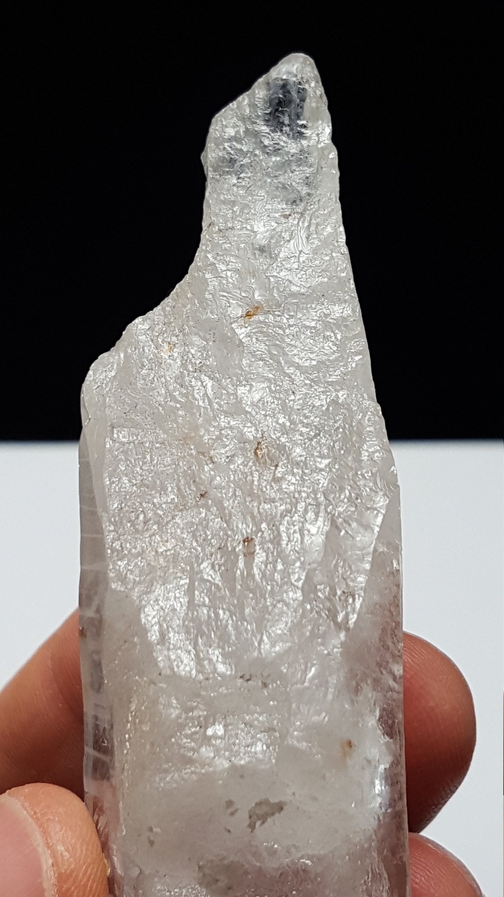 Cathedral Quartz with Tourmaline Inclusions from Brazil Beautiful