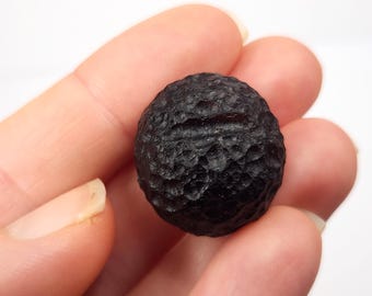 Colombianite Valle Del Cauca, Colombia- 10.4 gram- Top Quality Slightly Pearly Glossy, Sphere Shape, Rune Orb- Translucent- H21