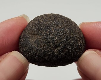 Saffordite 19.5 Grams- "Cintamani Stone" Safford Arizona USA- Perfect Palm Stone, Slightly Weathered- Translucent- AE5