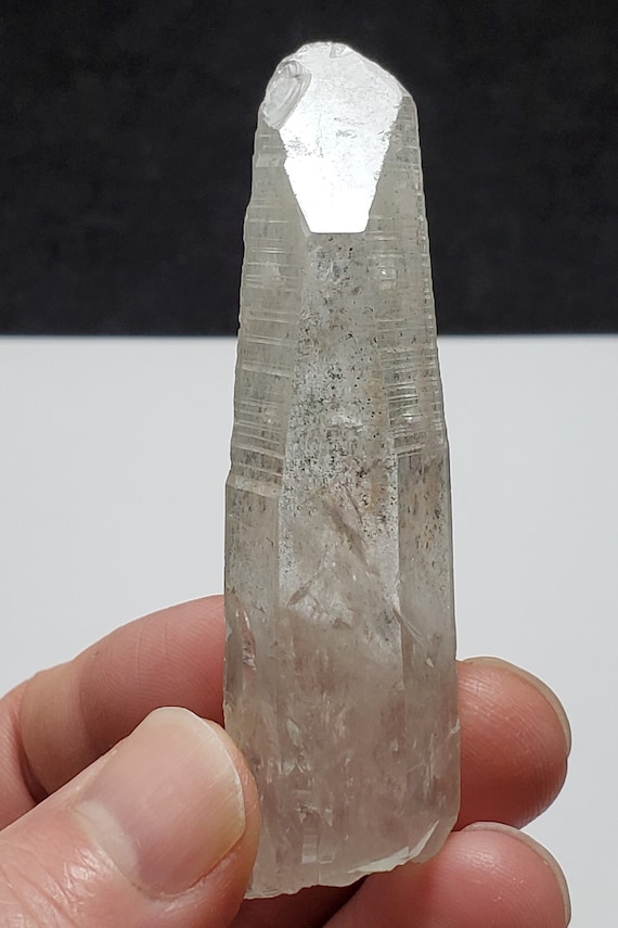 Lemurian Seed Quartz Crystal, Serra Do Cabral Mountains Brazil.