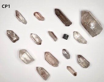 Natural Quartz 'Cube Codex' Crystal Parcel Bulk Lot- Serra Do Cabral, Brazil- Your Choice, wholesale, Gifting Crafting- CP1-CP5