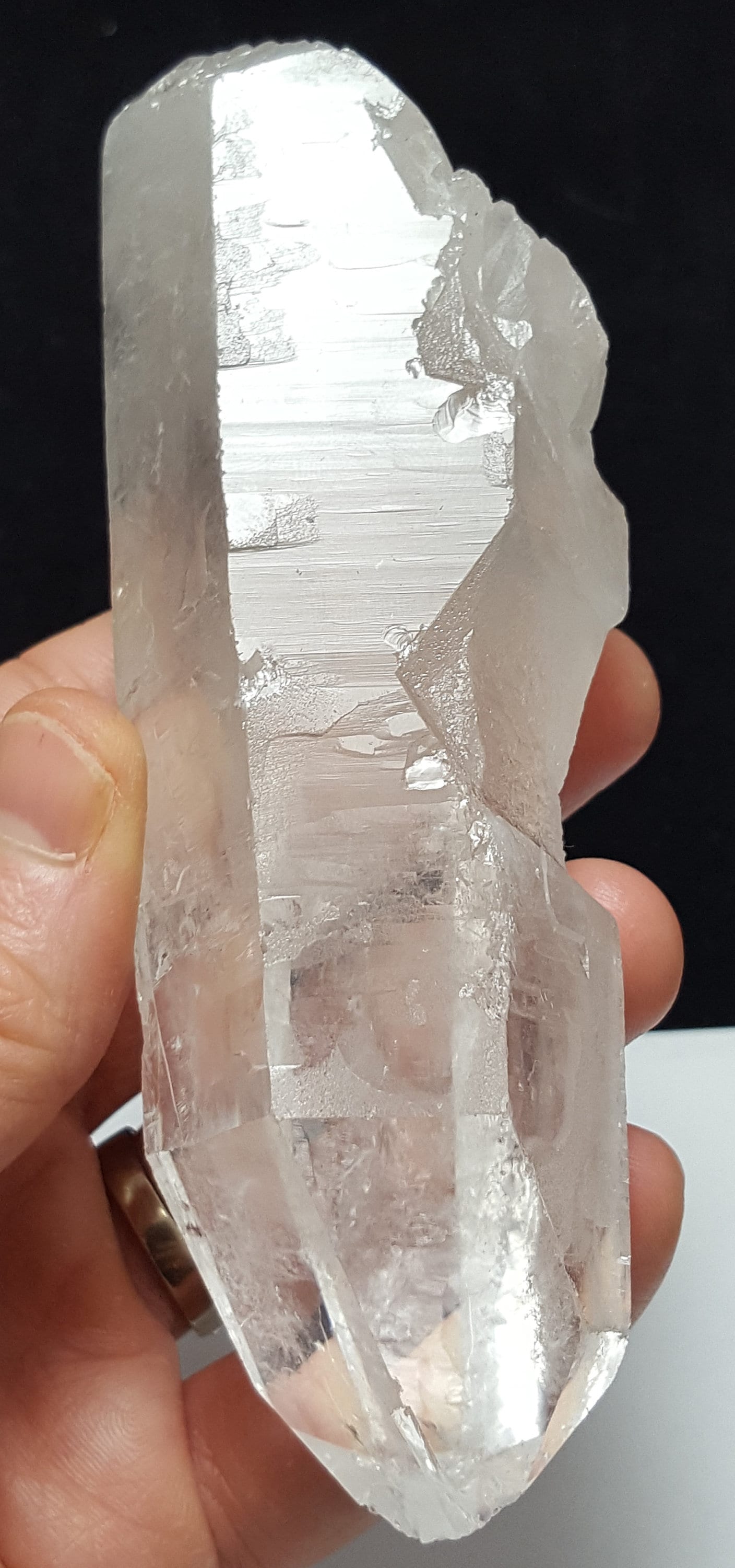 Unique Glyph 'Etched' Quartz Crystal Serra Do Cabral Mountains of