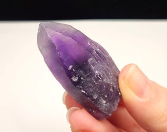 Natural Amethyst Crystal: 5cm or 2in long Tutu Cliffs Nigeria- Gorgeous Formation Purple Color- NA9