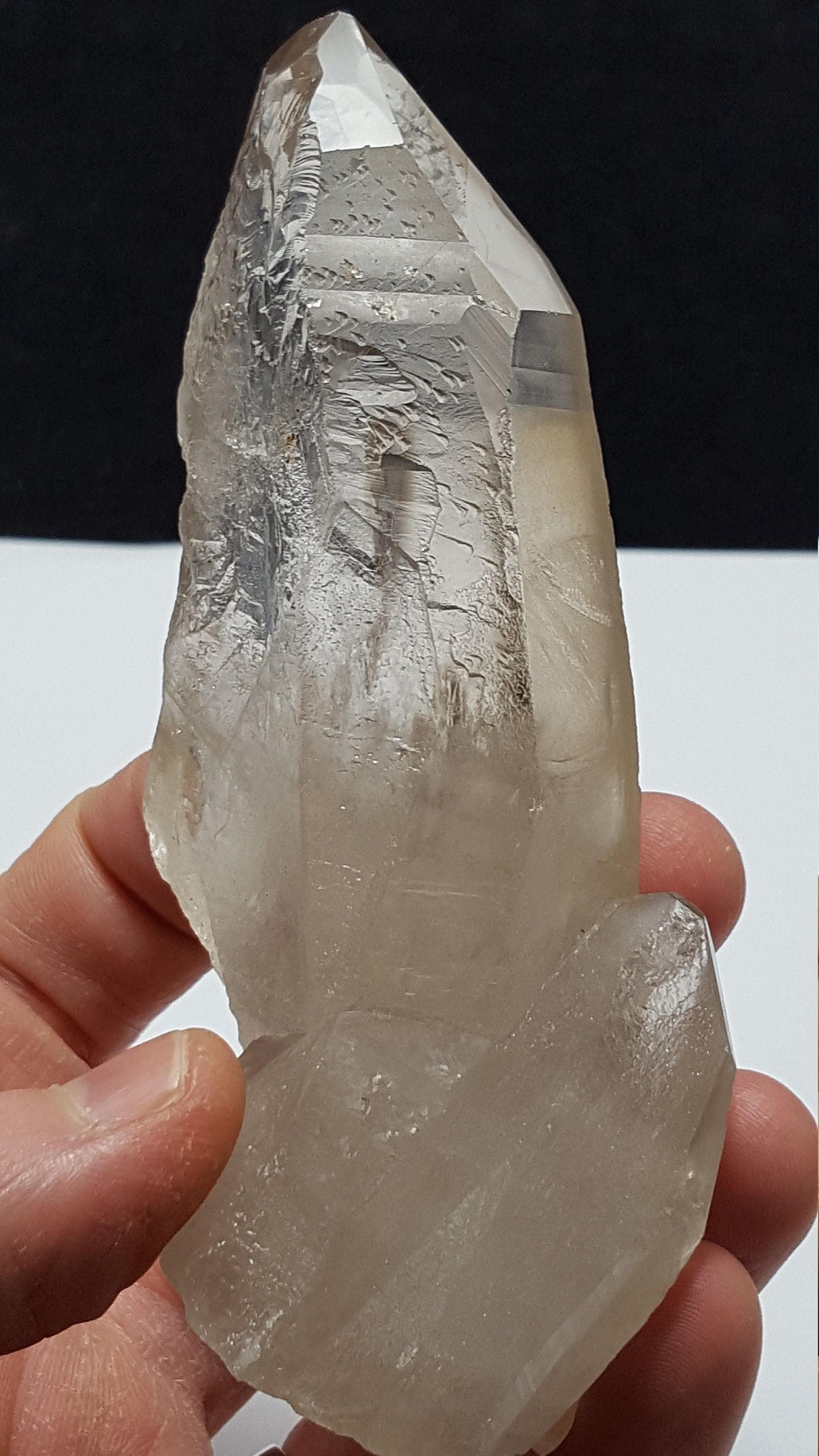 Unique Glyph 'Etched' Quartz Crystal Serra Do Cabral Mountains of
