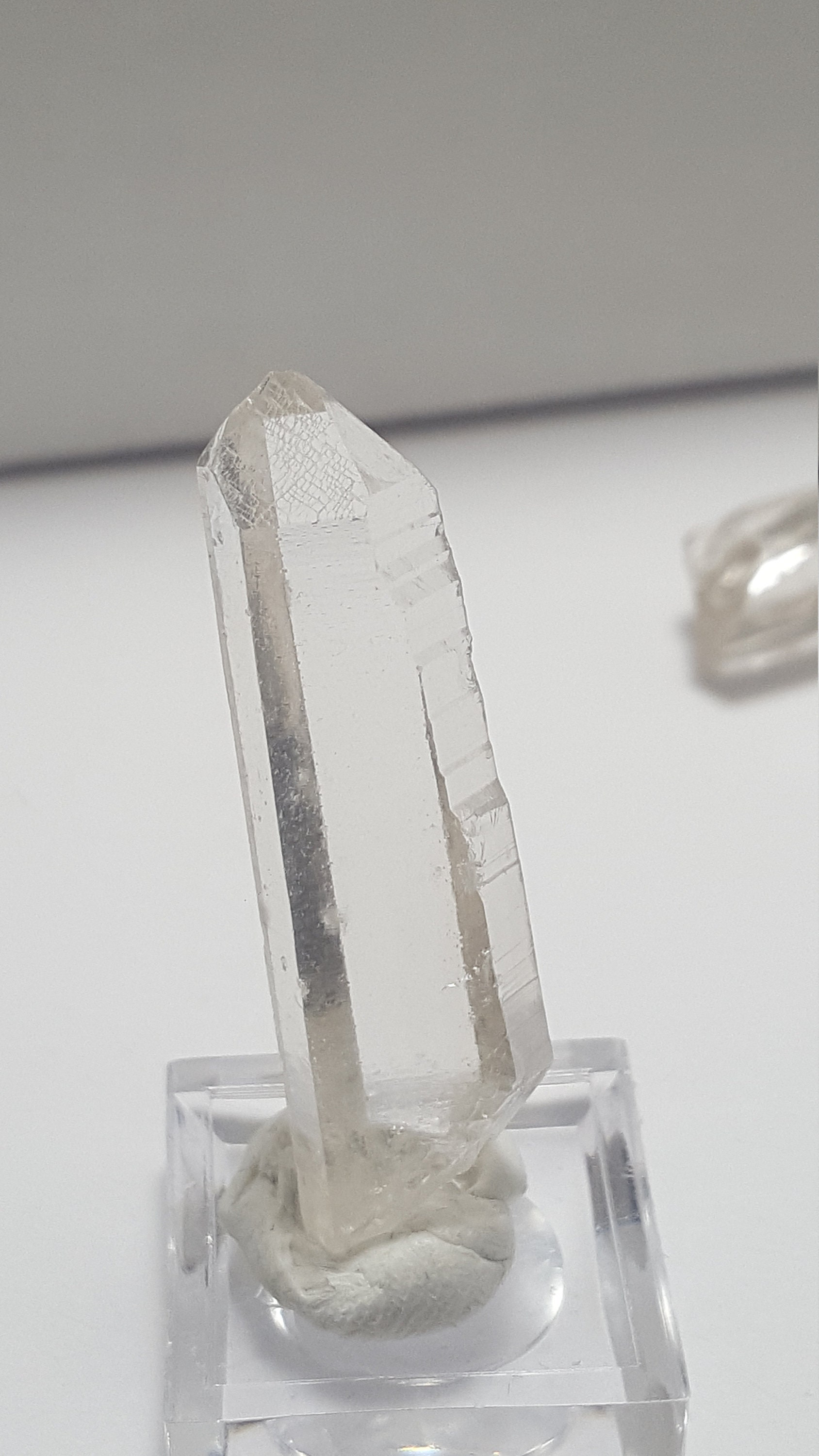 3 Small Optical Quartz Crystal from Arkansas, USA, Water Clear Crystal