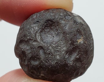Colombianite from the Cauca River, Colombia- 10 Grams- Amazing Rune Sphere, Moon Like- Highly Translucent- E28