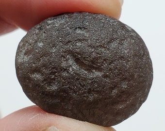 Colombianite from the Cauca River, Colombia- 10 Grams- Beautiful Texture, Egg Shape Oval- Highly Translucent- E38
