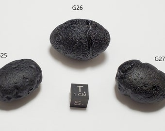 Choose One Philippinite Tektite from The Philippines- Australasian Impact Event- Awesome Semi Spherical 'Space Glass'- G 25-27