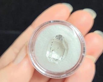 Crystals in Display Case