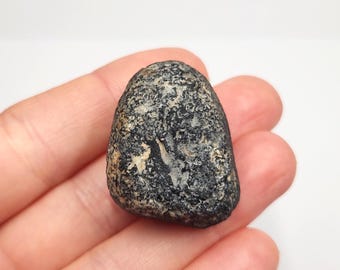 Saffordite 'Cintamani': 21.8 Grams, Safford Arizona USA- Stands, Weathered Texture, Dark Translucent- GP6