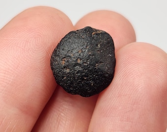Australite Tektite, South Australia: 1.9 gram Australasian Impact- Plug like Core Shape- D3