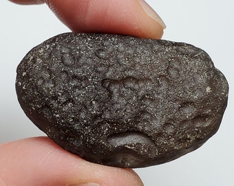 Colombianite from Valle Del Cauca, Colombia- 18.3 Grams- Semi Flat, Pits and Grooves, Highly Translucent- B9