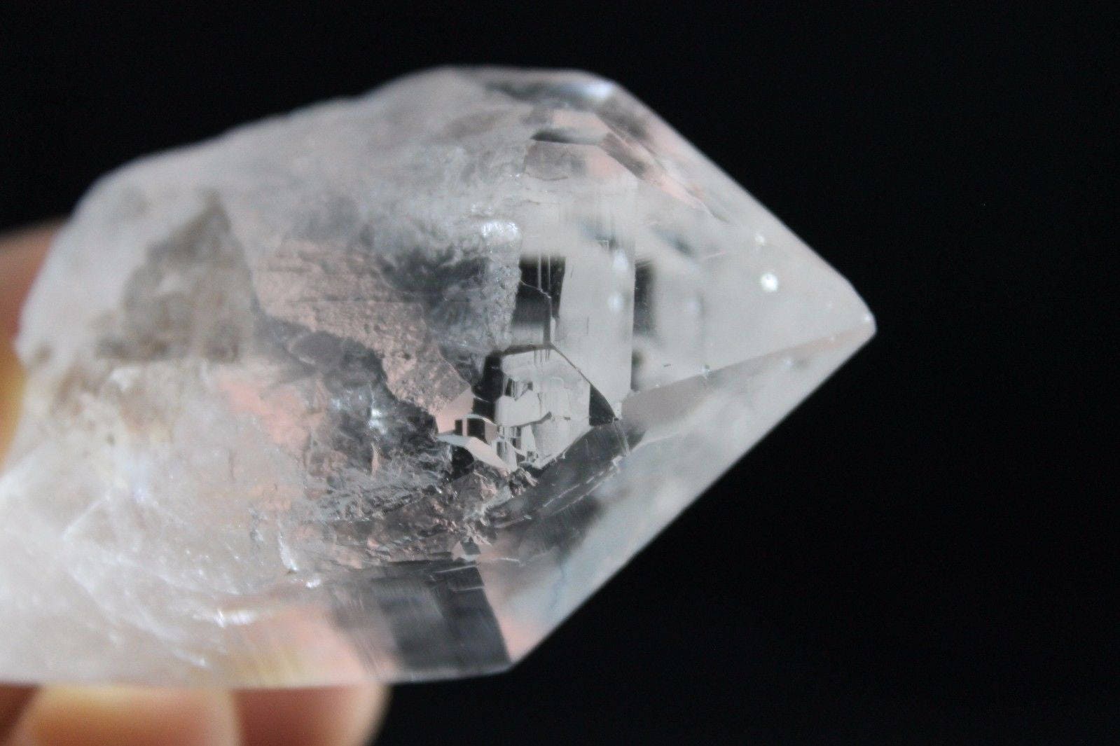 Outstanding Water Clear Cathedral Quartz from Brazil High Luster and