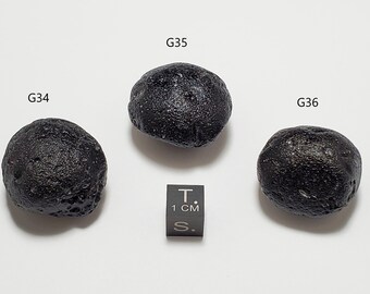 Choose One Philippinite Tektite from The Philippines- Australasian Impact Event- Awesome Semi Spherical 'Space Glass'- G 34-36
