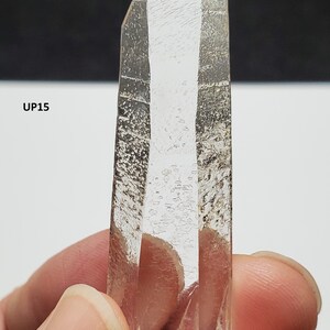 You Select 1 Starbrary Quartz Crystal Corinto, Brazil World Class Optical Clarity, Gorgeous Glyph Record, Water Clear UP13-UP18 image 6