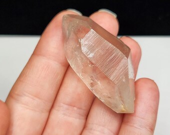 Lemurian Quartz Ural Mountains Russia: 5cm or 2in Long- Double Terminated Floater, Stands at Angle- #20