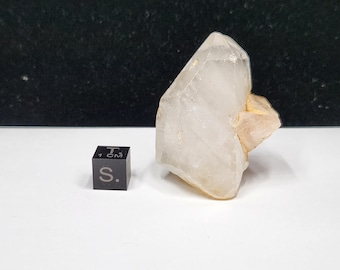 Lemurian Quartz Ural Mountains Russia: 4.6cm or 1.8in Long- Stands, Tabular Pod, 'Sacred Scribe'- #27