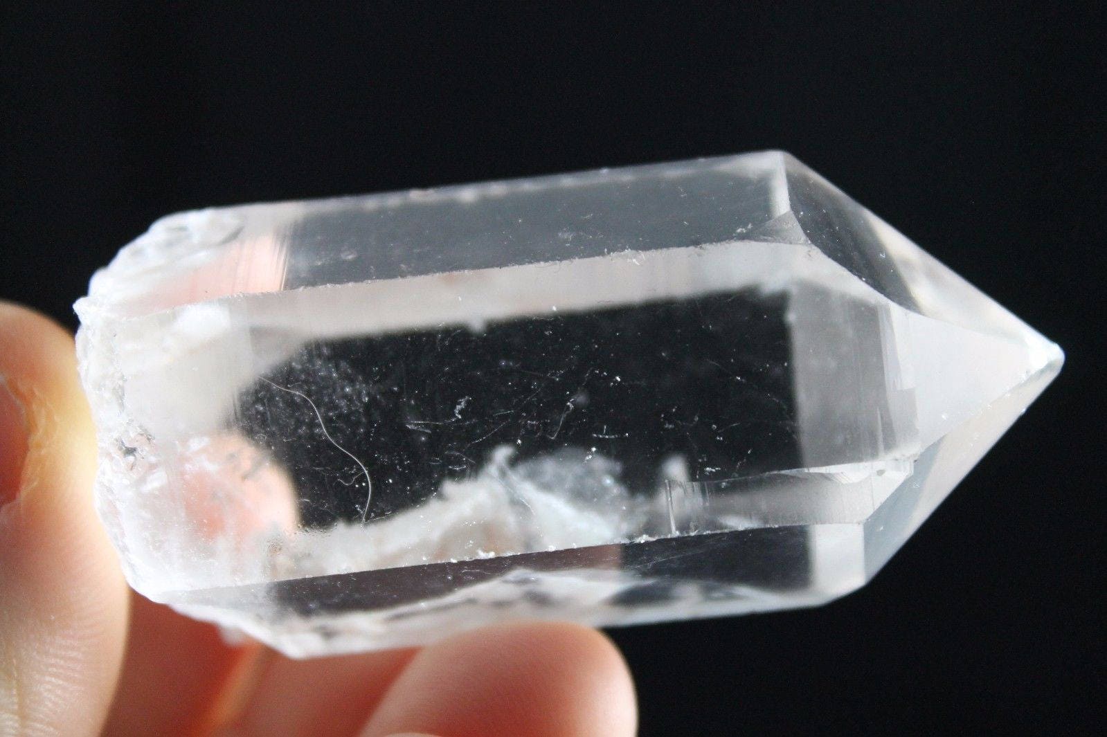 Outstanding Water Clear Cathedral Quartz from Brazil High Luster and