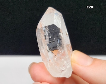 Optical Lemurian Quartz from Penas Blancas Mine Colombia- You Select Colombian Lemurian 3.6-5.2cm long- C20-28