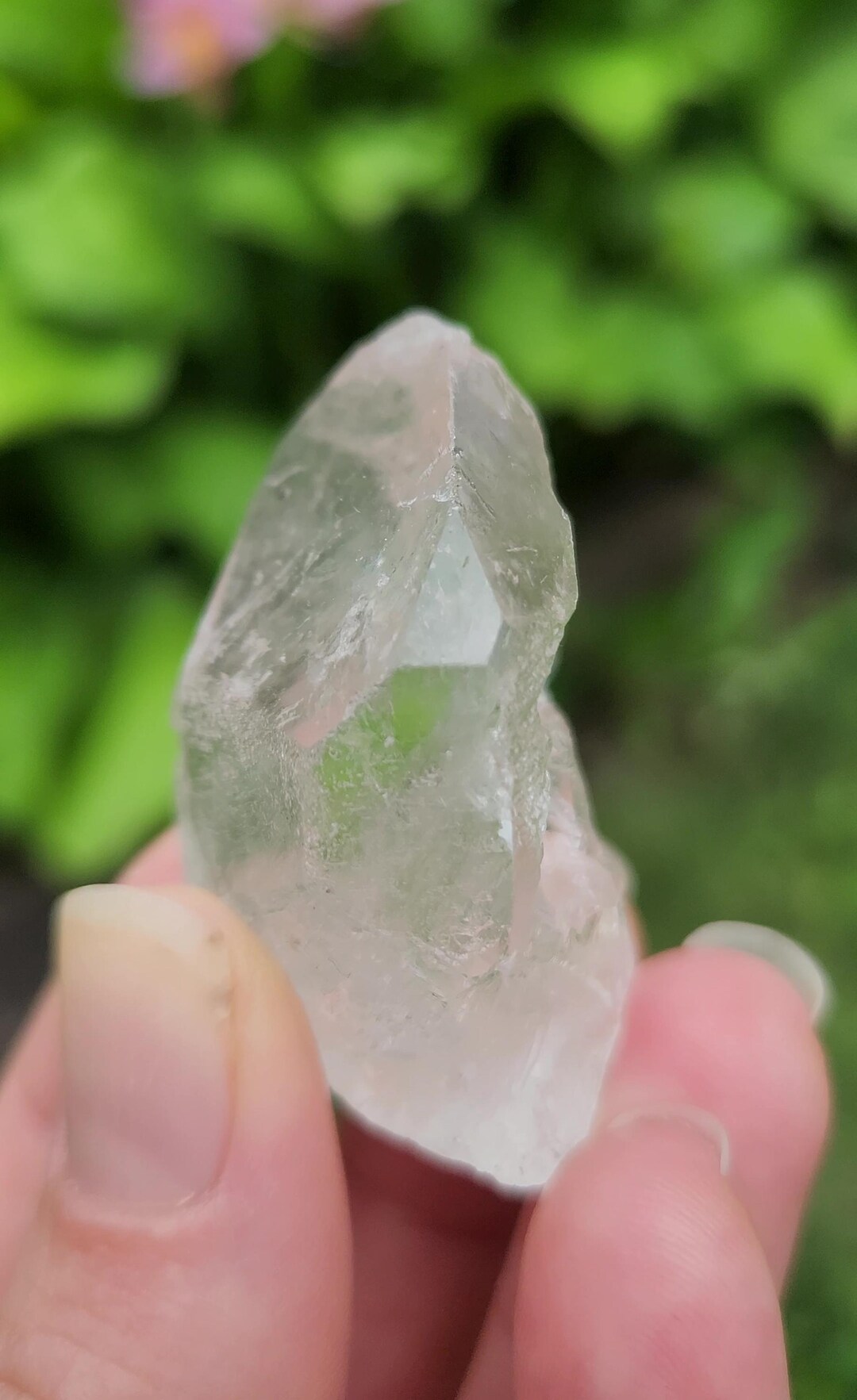 溶解水晶：長さ1.8インチ（4.5cm） - ブラジル、セラ・ド・カブラル産